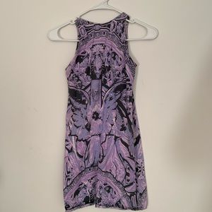 Purple Multi Mini Dress size S